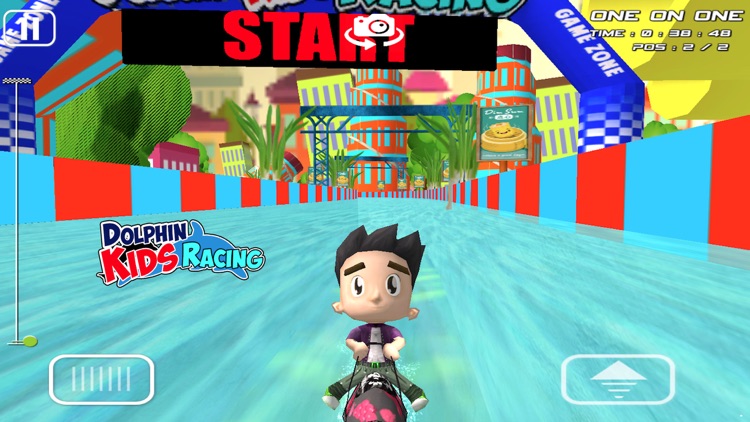 Dolphin Kids Racing - Dolphin Fish Racing For Kids screenshot-3