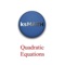 Quadratic Equations for Algebra 1 app gives in-depth knowledge about how to solve quadratic equations