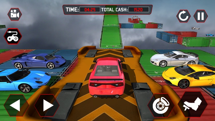 Impossible Tracks - Car stunts and fast Driving 3D screenshot-4