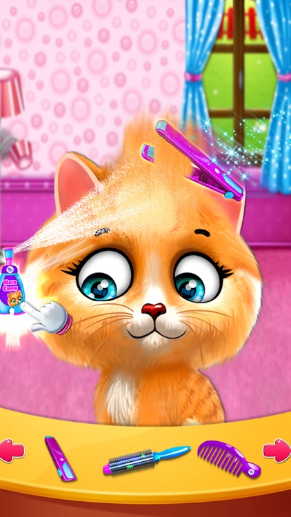 Kitty Hair Beauty & Salon - Kitty Makeup Game