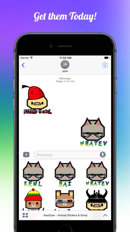 KewlZew - Animal Stickers & Emoji