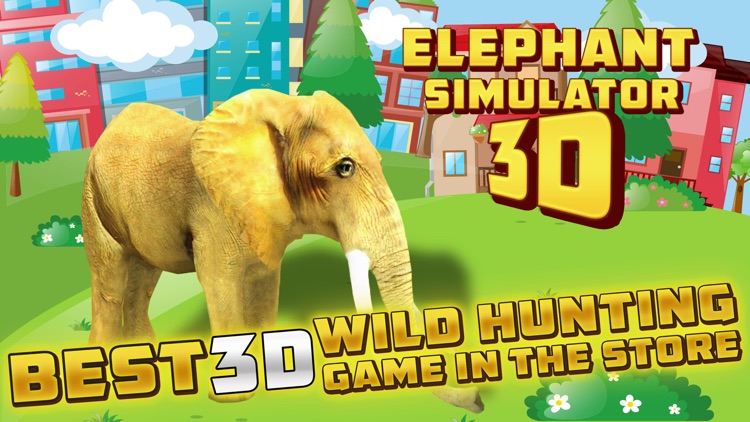 Elephant Simulator 3D : A Commando Hunting Game