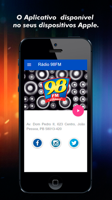 How to cancel & delete Rádio Correio 98 FM CG from iphone & ipad 1