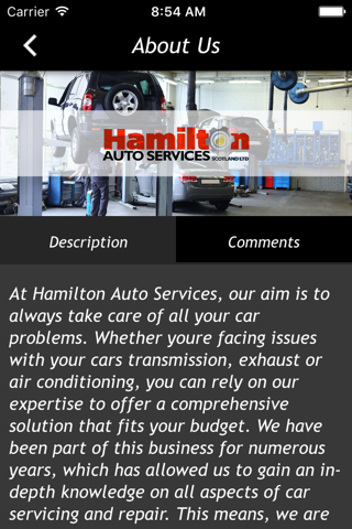 Hamilton Auto Services screenshot 3