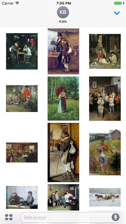 Nikolay Bogdanov Belsky Artworks Stickers