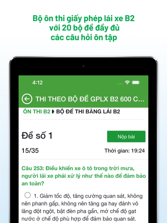 Ôn Thi GPLX Ô Tô - Xe Máy screenshot 4