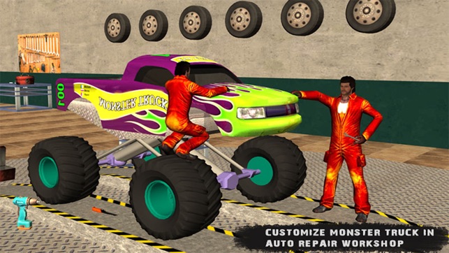 Monster Truck Mechanic : A Truck Builder Shop(圖5)-速報App