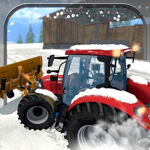 Tractor Farming Simulator holidays harvest Icon