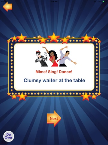Mime! Sing! Dance! - Improv Game for All Ages screenshot 3