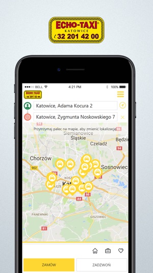 Echo Taxi - Katowice(圖2)-速報App