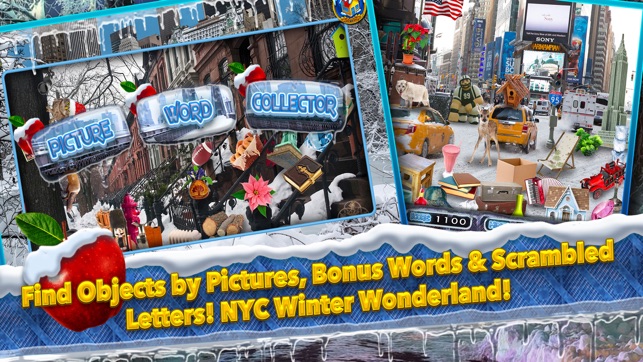 New York Winter Objects - Hidden Object Time Quest(圖5)-速報App