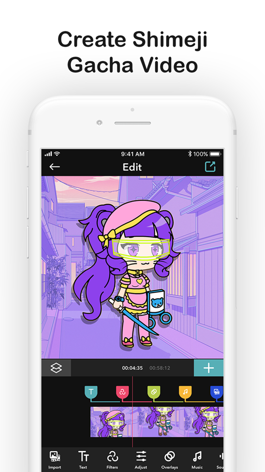 Shimeji Gacha Cute Video Maker by Bizthug Pte Ltd - (iOS Apps ...