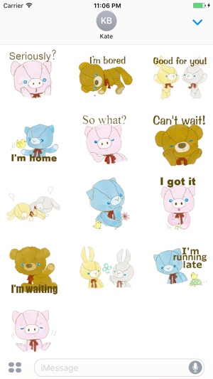 Cutest Animals Speak English Stickers(圖3)-速報App