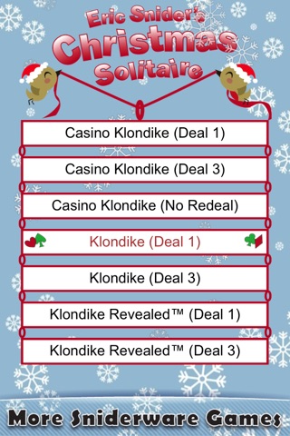 Christmas Solitaire screenshot 4