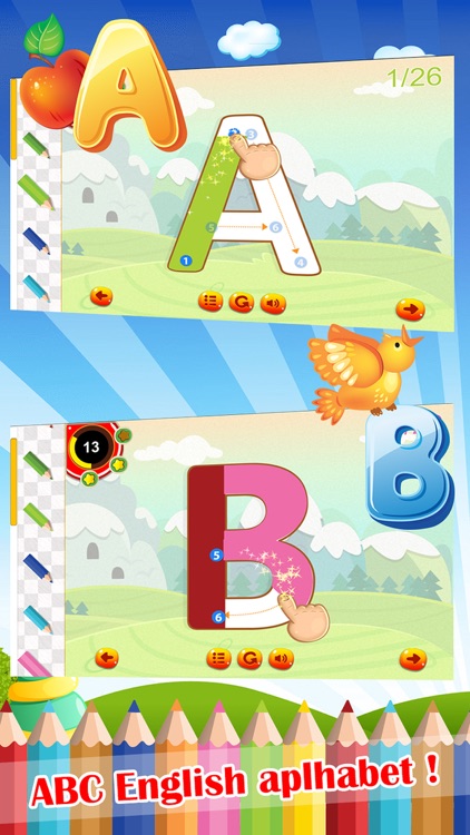 ABC Alphabet Learning and Handwriting Letters Game screenshot-3