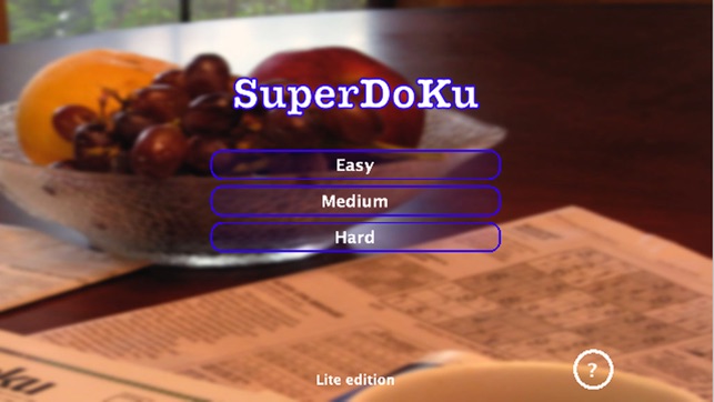 SuperDoKu Sudoku Lite(圖1)-速報App