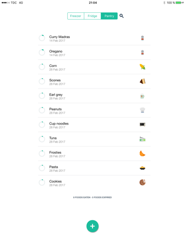 NoWaste - Food Inventory List screenshot 3