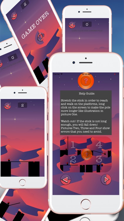 STICKMAN - Pole Precision Hero Game screenshot-3