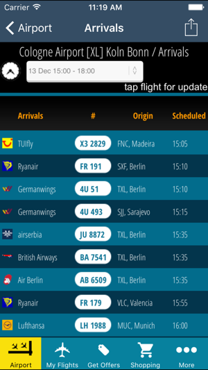 Cologne Airport Pro (CGN) Flight Tracker(圖2)-速報App