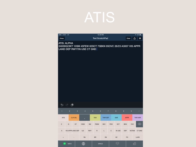 FFKeyboard: An ATC Keyboard