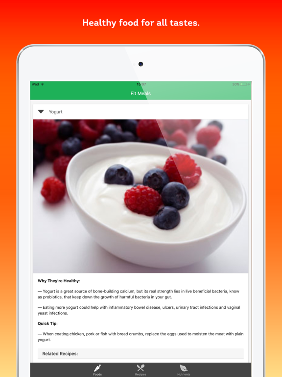 Fit Meals - healthy recipes and diet ingredientsのおすすめ画像5