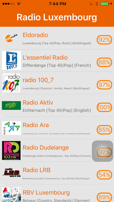 How to cancel & delete Radio Luxembourg - Radio Lëtzebuerg from iphone & ipad 1