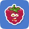 Animated Raspberry Emoji