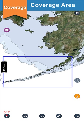 Aleutian Islands offline nautical boating charts screenshot 2