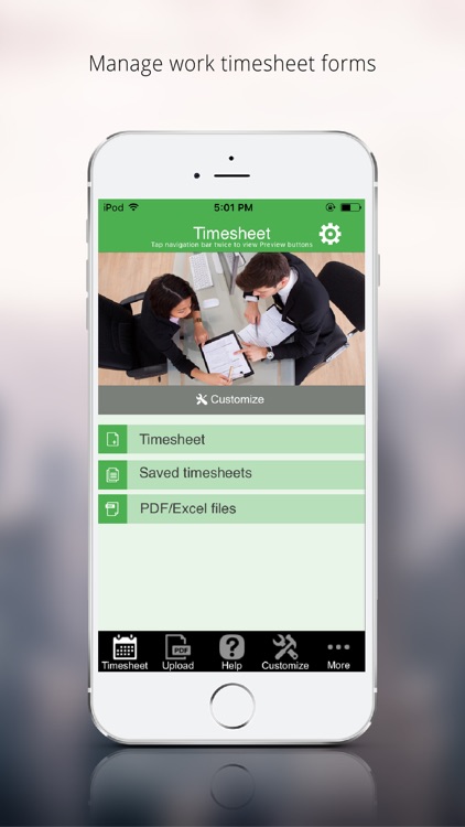 Work Timesheet App