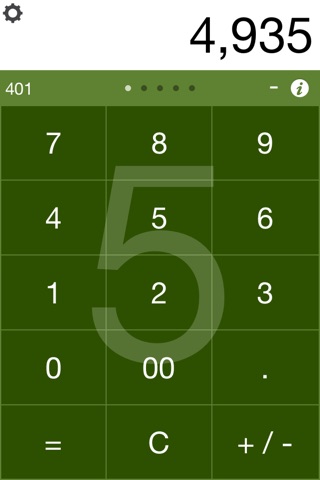 Flick&Clip - Next Generation Calculator screenshot 2