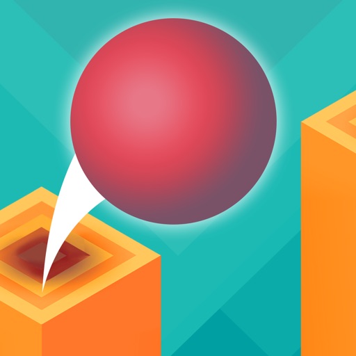 Sky Bouncing Ball - Rolling On The Block! Icon