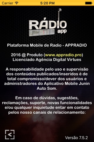 Rádio Onda Positiva FM screenshot 4