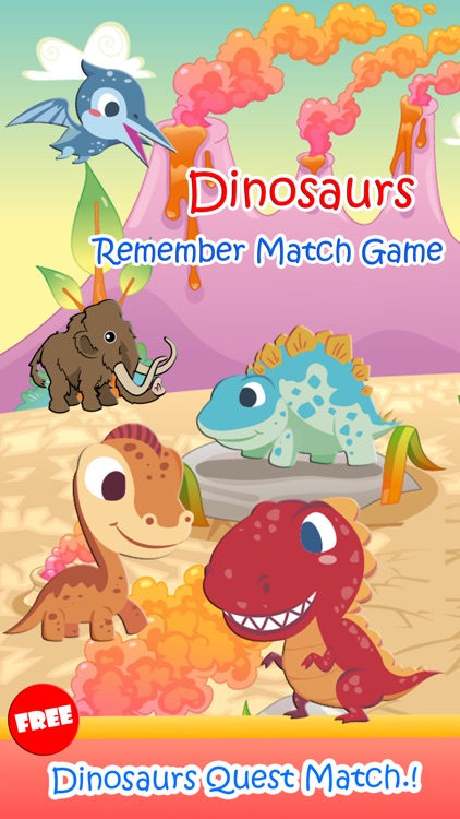 Little Dinosaur Quest - Match Games Free For Kids