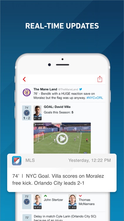 MLS: Soccer Scores, News, Highlights & Watch Live screenshot-3