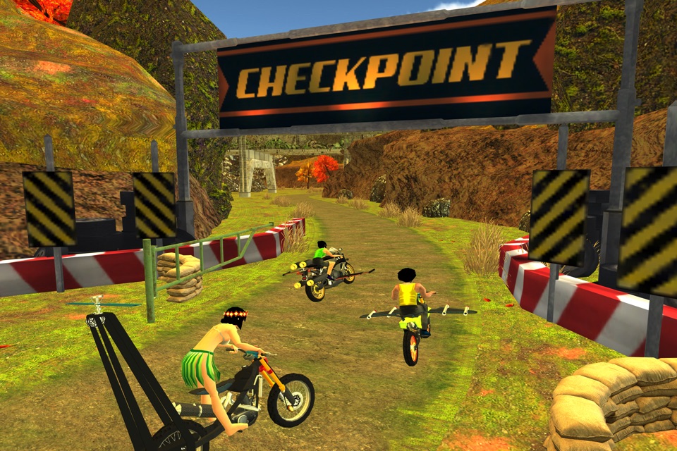 Flying Motorcycle Racing Simulator screenshot 3