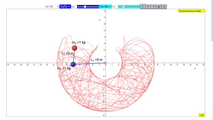 Double Pendulum Simulator