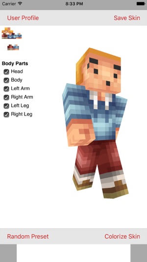 Skin Creator for Minecraft