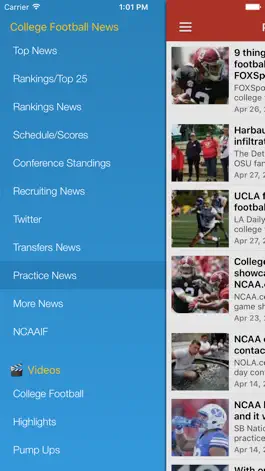 Game screenshot College Football News - Scores, Schedule & Ranking apk