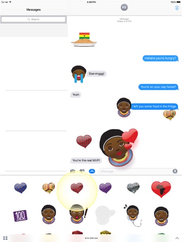 Afro Stickers screenshot 2