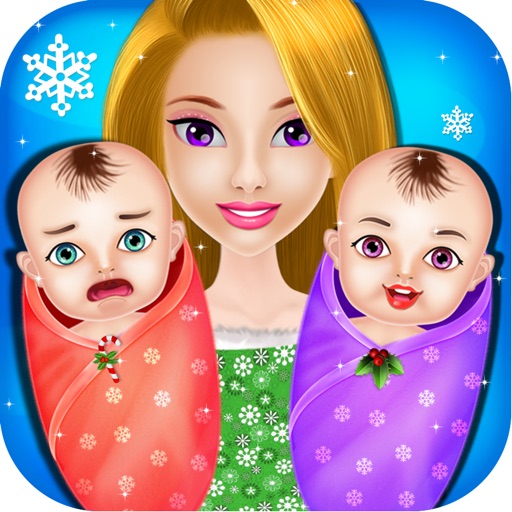 Xmas Twins NewBorn Baby iOS App