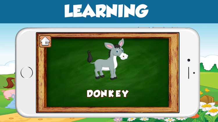 6 in 1 ABC Farm Animals Name Learning Games