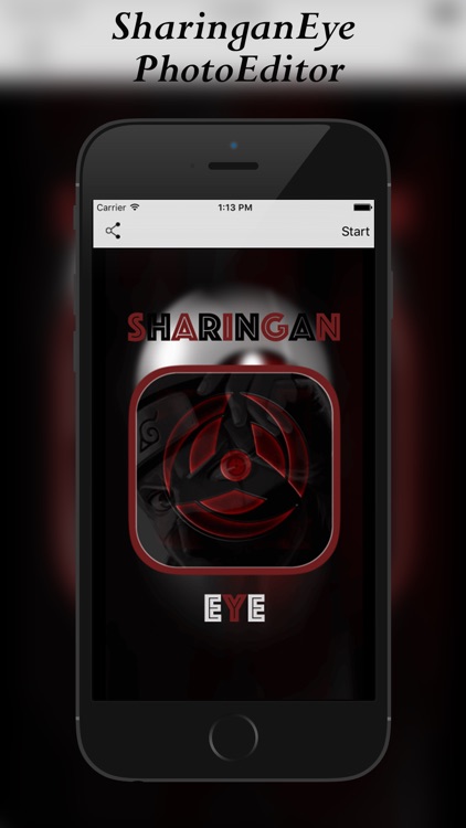 Sharingan Eye Photo Editor: Edition for Naruto