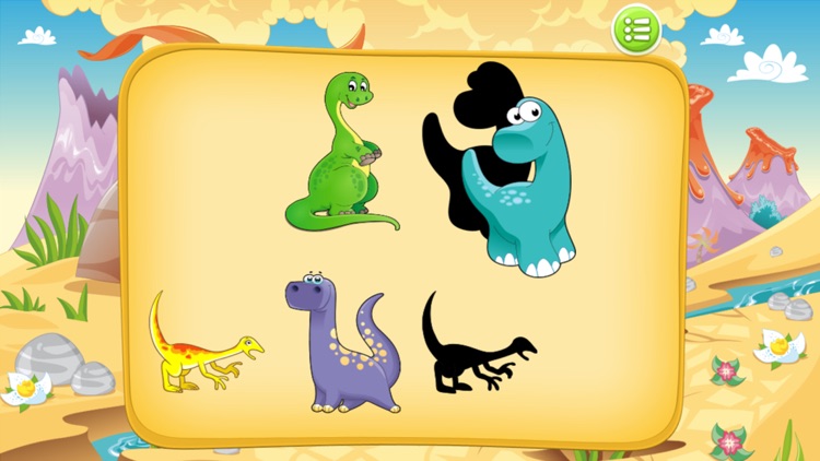 Dinosaur Puzzle Shape Games:Memory Game for Kids by Parinyawat ...