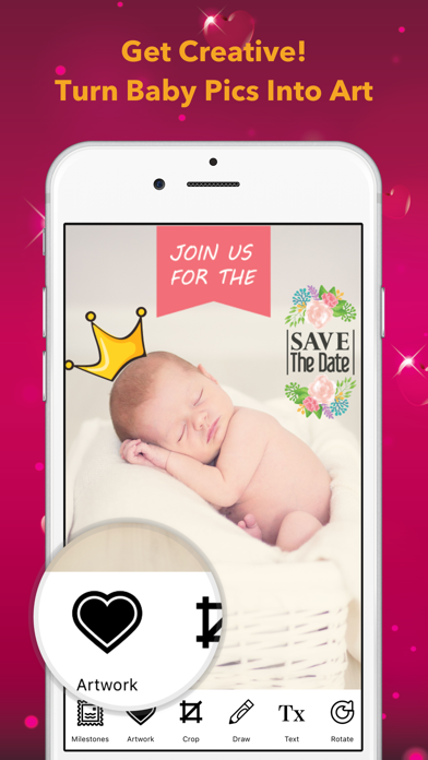 Baby Perfect Pics - Photo Editor for Baby Pictures screenshot 4