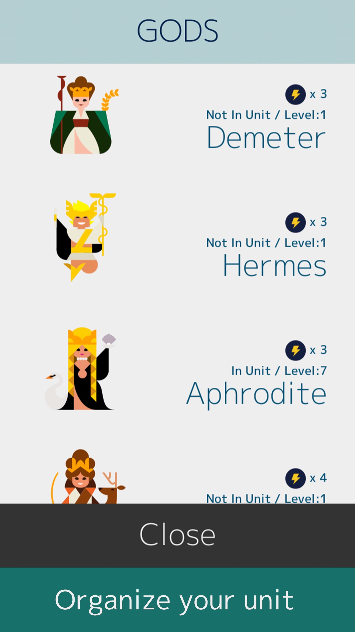 Screenshot do app MUJO