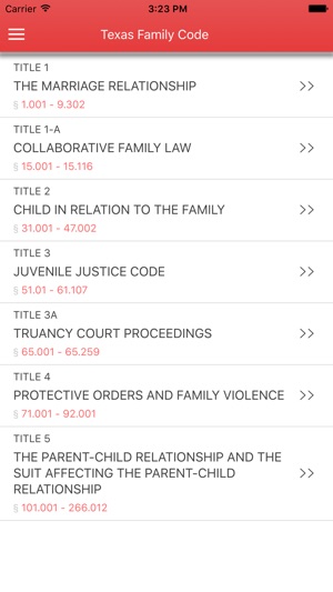 Texas Family Code 2017(圖1)-速報App