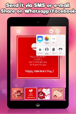 Valentine's Day Greeting Cards screenshot 4