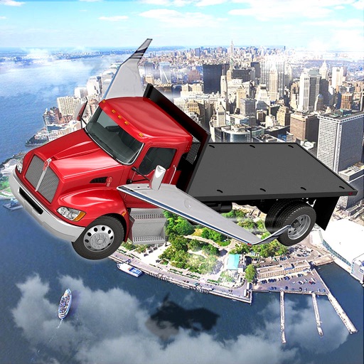 Flying Truck Future Car Games iOS App