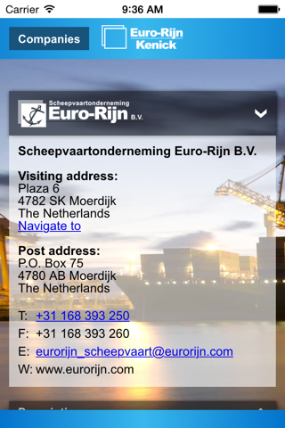 Euro-Rijn screenshot 3