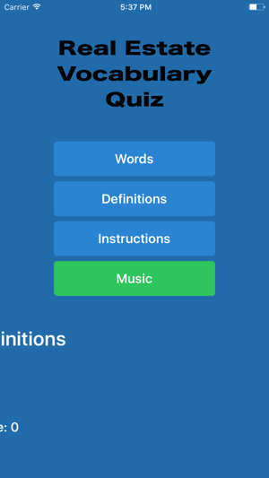Real Estate Vocabulary Quiz Free(圖1)-速報App